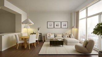 Parisian Modern Living Room by Havenly Interior Designer Federica