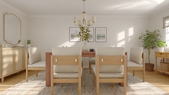 Classic, Bohemian, Coastal, Traditional Dining Room by Havenly Interior Designer Sofia