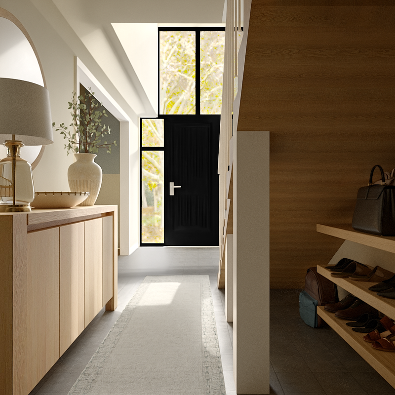 Classic Coastal Entryway Design by Havenly Interior Designer Tara